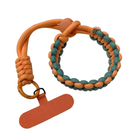 Mobile phone lanyard Q7 wrist model treasure orange