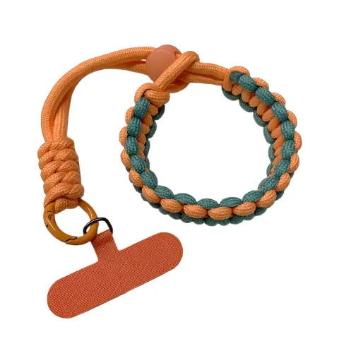 Q7 Phone Wrist Lanyard - Treasure Orange