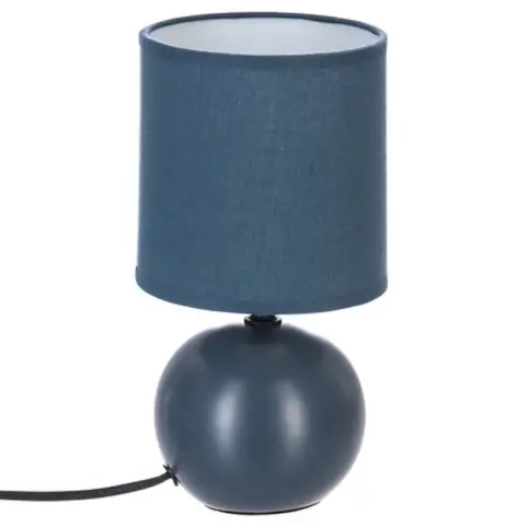 Timéo Ball Lamp - 25 cm high - Blue