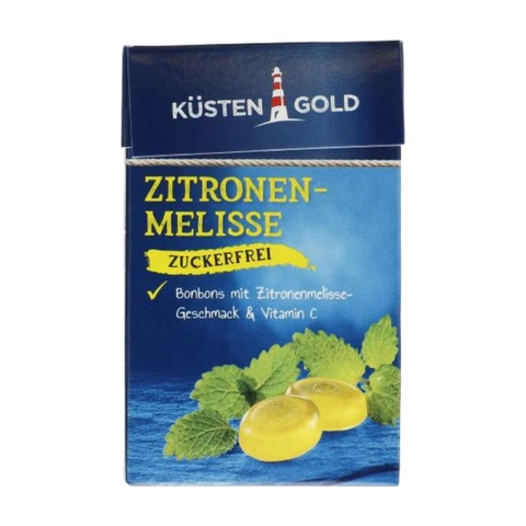 Küstengold Zitronenmelisse Bonbons 50g