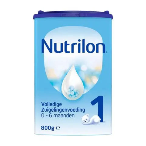 Nutrilon 1 Compleet Zuigelingenvoeding Flesvoeding 0-6 Maanden 800g*6