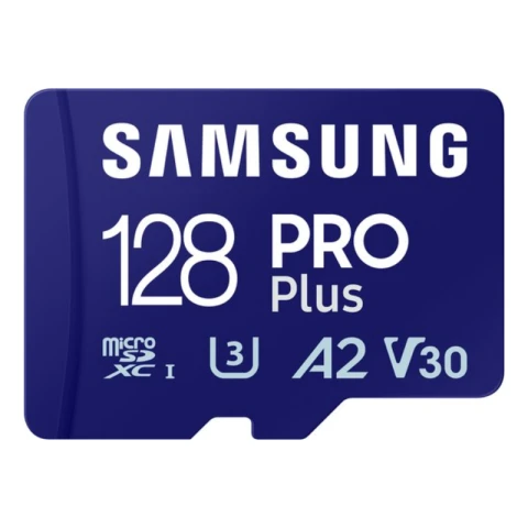 Samsung Pro Plus microSDXC (2023) 128GB + USB adapter