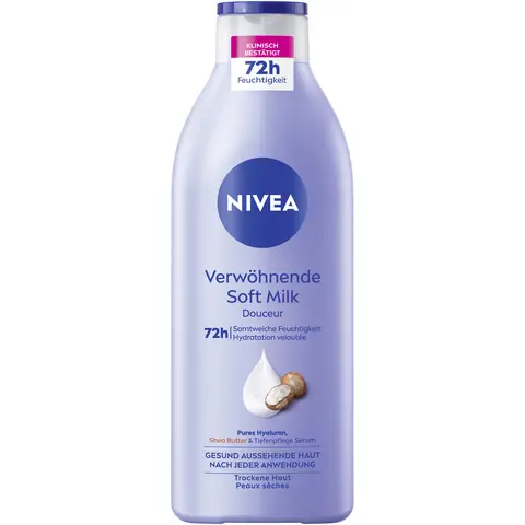 NIVEA Verwöhnende Soft Body Milk 400 ml