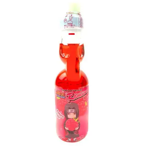 naruto Ramune Frisdrank Aardbei 200 ml [Nieuw Binnen]