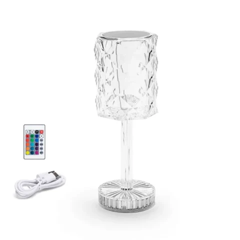 Aigostar LED Tafellamp PS RGB met Afstandsbediening Vloerlamp 65lm 1W RGB