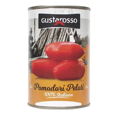 Gustarosso Tomates pelées Gustarosso 100% Ita 400g