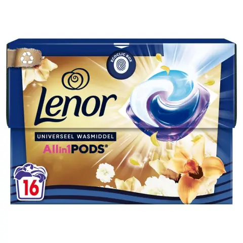 Lenor All-in-1 Pods 16 washes Golden Orchid