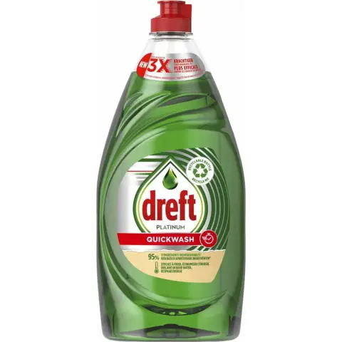 Dreft Platinum Quickwash Original Liquid Dishwashing Detergent 780ml
