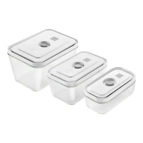 Zwilling 3 Pièces - Ensemble de 3 Récipients en Verre Fresh & Save - Résistance à la Température : 180 °C