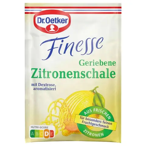 Dr. Oetker Finesse 3er Ger.Zitronenschale 18 g