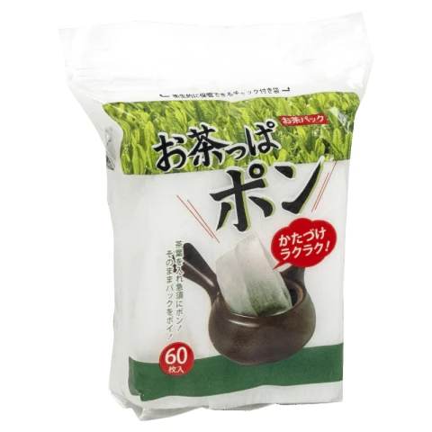 Tea filters Polypropylene white fleece 6,8 x 9,3 cm