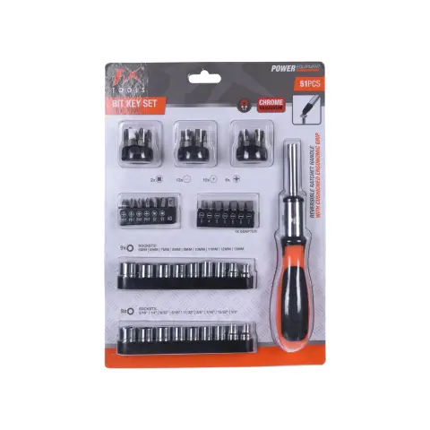 FX Tools Jeu de clés à molette 51 pièces