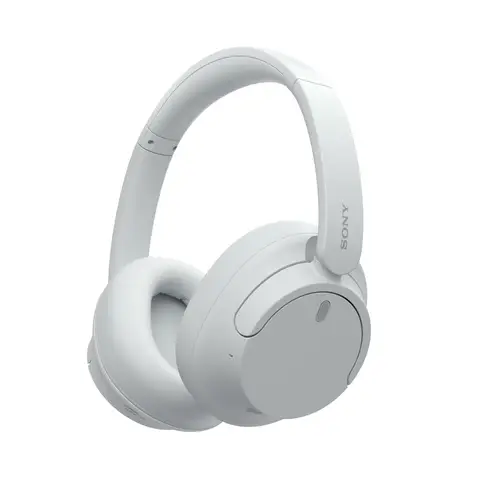 Sony WH-CH720N Casque audio supra-auriculaire sans fil et filaire, appels et musique, Bluetooth USB-C, réduction de bruit - Blanc