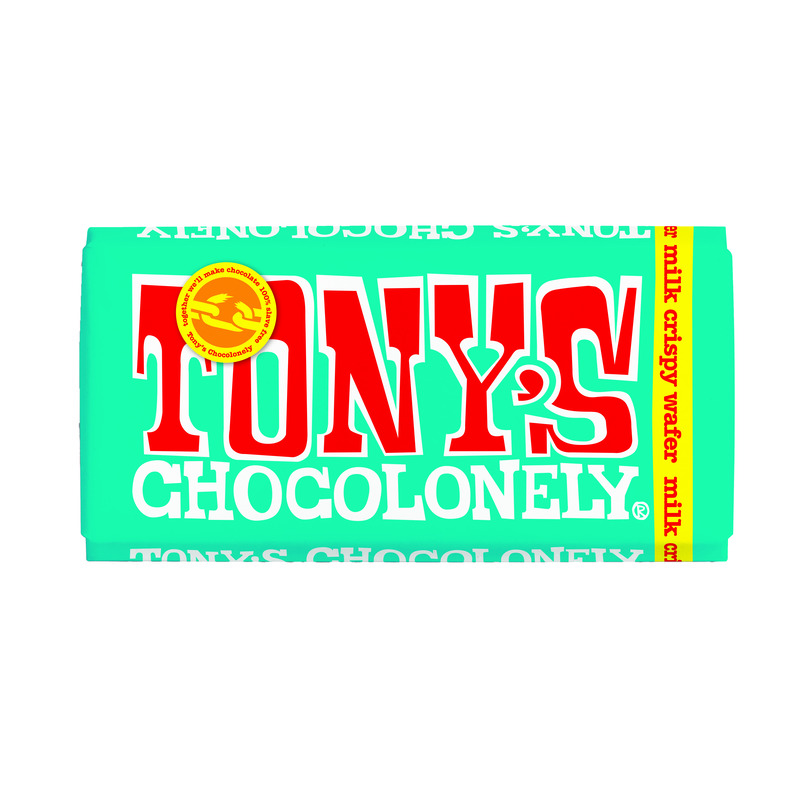 Tony's Chocolonely Milk Crispy Wafer 180g