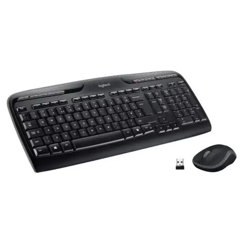 Logitech Desktop MK330 Wireless Black