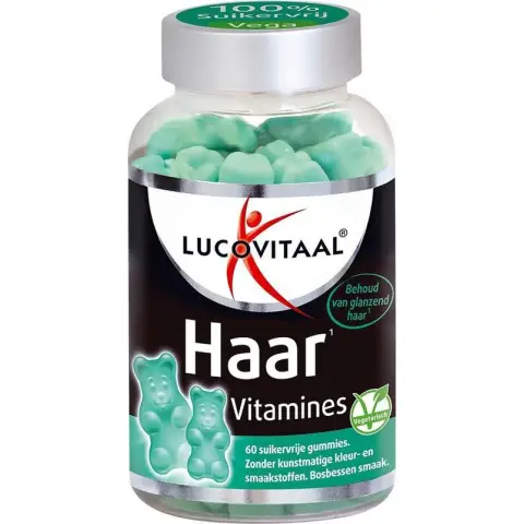 Lucovitaal Hair Vitamin Gummies 60pcs