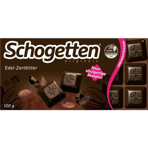 Schogetten Edelbitterschokolade 100 g