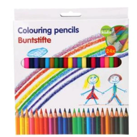 Topwrite Colored pencils, brush 24 pcs