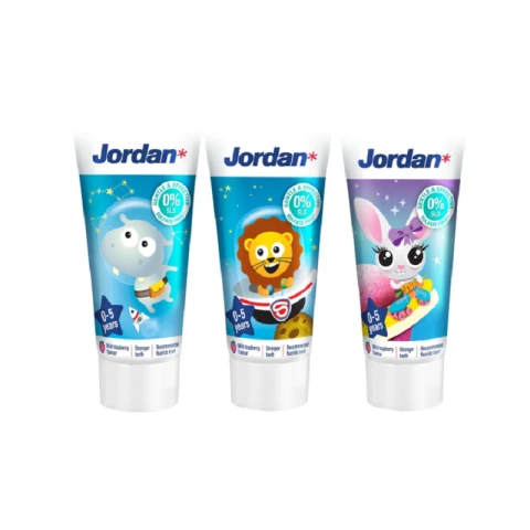 JORDAN Toothpaste Kids 0-5 Years 50ml 1pc