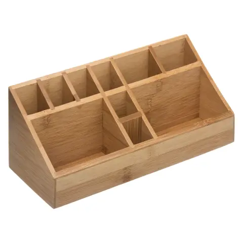 Tidy Smart Bamboo Storage Organizer