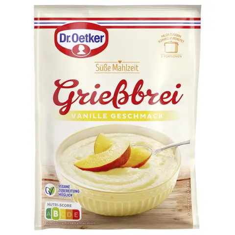 Dr. Oetker Süße Mahlzeit Griessbrei Vanille 90 g