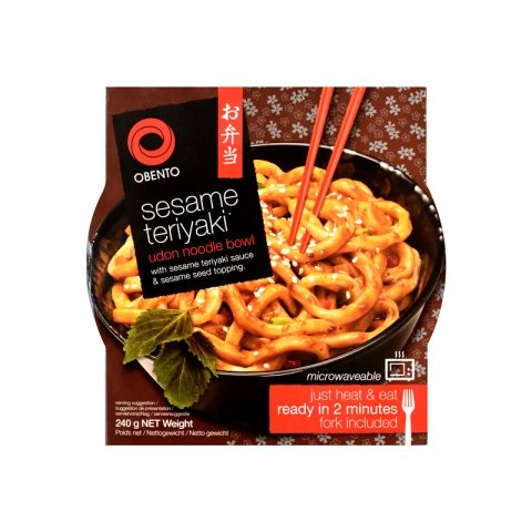 Obento Sesam Teriyaki Udon Nudelschale 240g