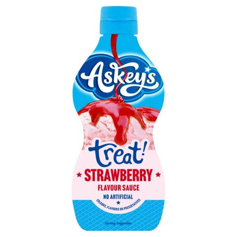 Askeys Treat! Strawberry Flavour Sauce 325g