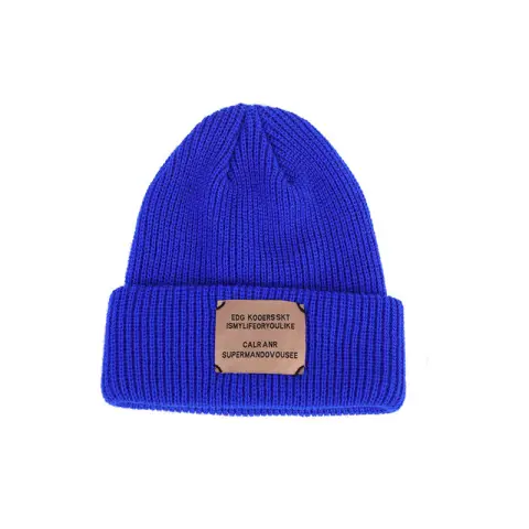 JAYXKEY Unisex Muts Hat Kinderen Marineblauw