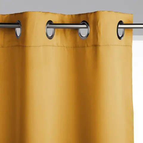Ochre Blackout Curtains 135x240cm (Set of 2)