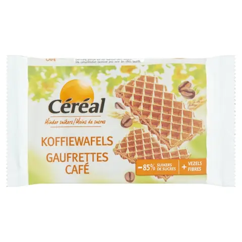 Cereal Coffee Waffles 9 Pieces