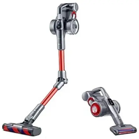 Jimmy H9, batterieloser elektrobesen mit led-geräten und schmutzsensoren, die eine batterie für 80 minuten lang aufladen können, 600W, 200w