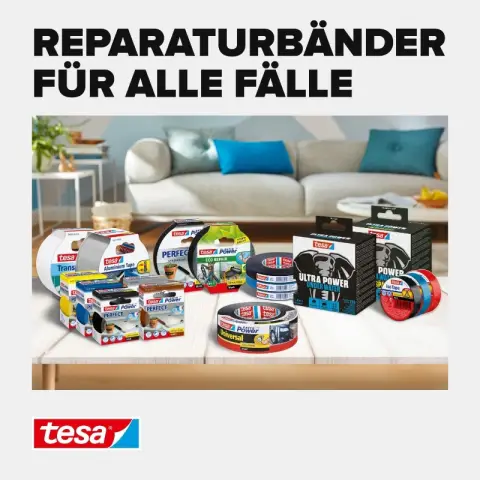 Tesa Extra Power Univers. 25m:50mm schwarz 25 m