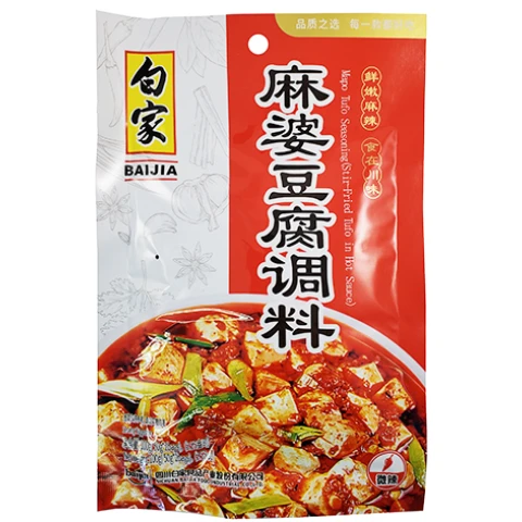 BJ Condiment - Spiced Soybean 白家调味料-麻婆豆腐100g