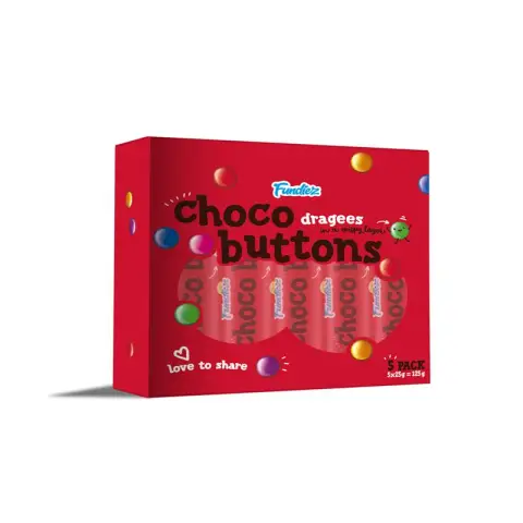 Fundiez Choco Buttons 5x25g