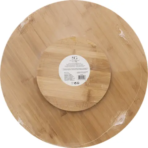 Plateau tournant en bambou Rio 50 cm