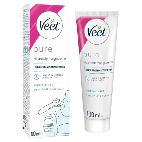 Veet PURE Enthaarungscreme Bikini & Achseln Sensitive 100 ml