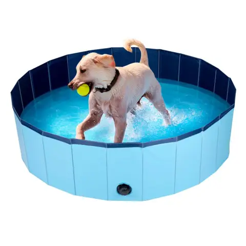 maxxpro Hondenzwembad - Medium - Opvouwbaar Honden Bad - Anti-Slip Bodem - met Leegloopventiel -  120 x 30 cm