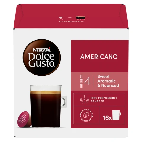 Nescafe Dolce Gusto Americano Coffee 16 Pods 136g