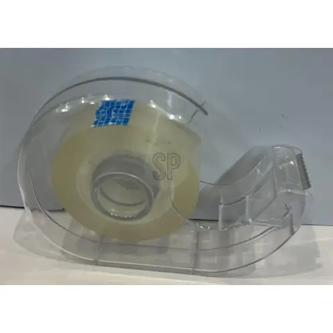 Klebeband, im transparenten Halter