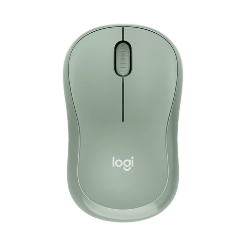 Logitech M220 wireless mouse light sound office M220 business girls gaming laptop lovely green