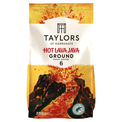 Taylors Hot Lava Java Ground Coffee 200g