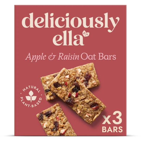 Deliciously Ella Apple Raisin Cinnamon Oat Bar 3 x 50g