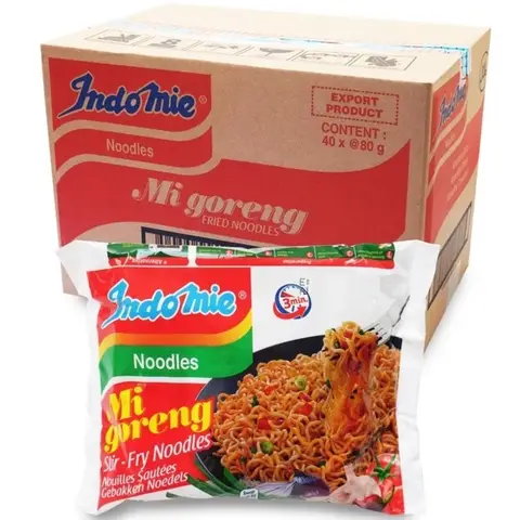 Indomie Noodle Mi Goreng 8*5*80g 1 Box Großpackung
