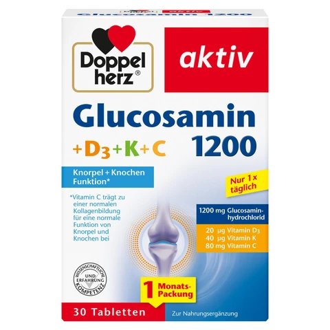 Doppelherz Glucosamin 1200 30 Kapseln