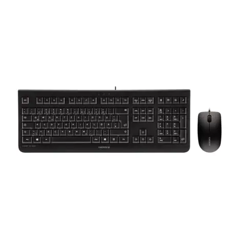 CHERRY DC 2000 - Tastatur-und-Maus-Set - Deutsch - Schwarz