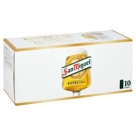 San Miguel Premium Larger Beer 10x440ml