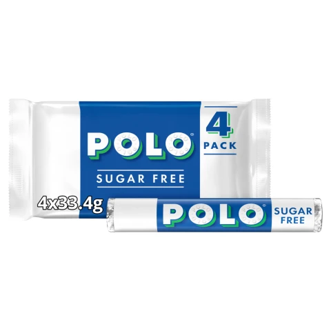 Polo Sugar Free Tube 4 Pack