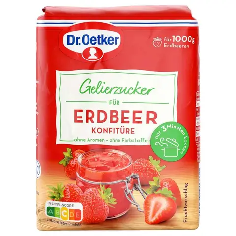 Dr. Oetker Gelling Sugar for Strawberry Jam 500 g