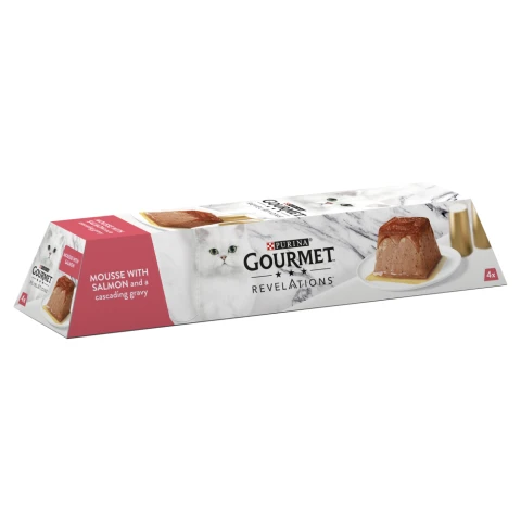 Gourmet Revelations Mousse with Salmon and a Cascading Gravy 4 x 57g (228g)