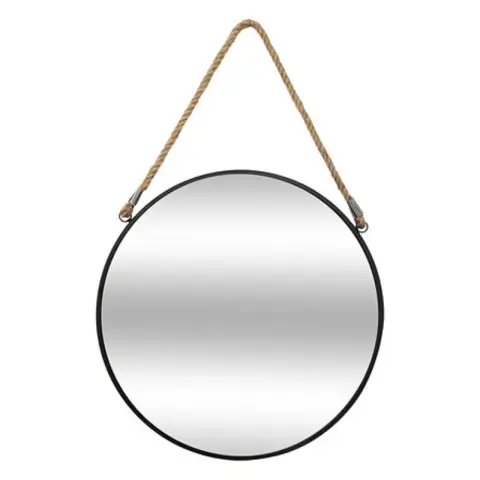 Mirror with Lanyard Hanging Mirror Cosmetic Mirror Make-up Mirror - D 55 cm